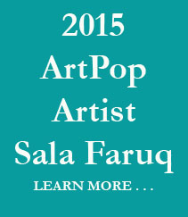 Sala Faruq 2015 ArtPop Artist